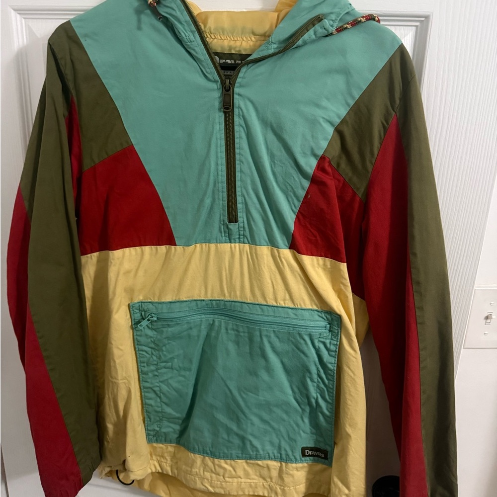 Colorblock Windbreaker Jacket